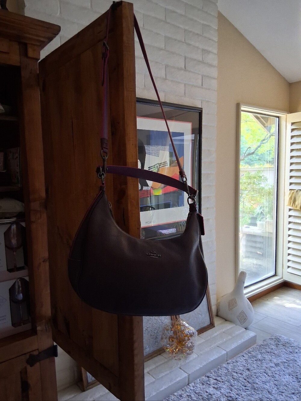 Coach Exotic Trim East/West Harley Hobo May 2017 - Picture 7 of 14